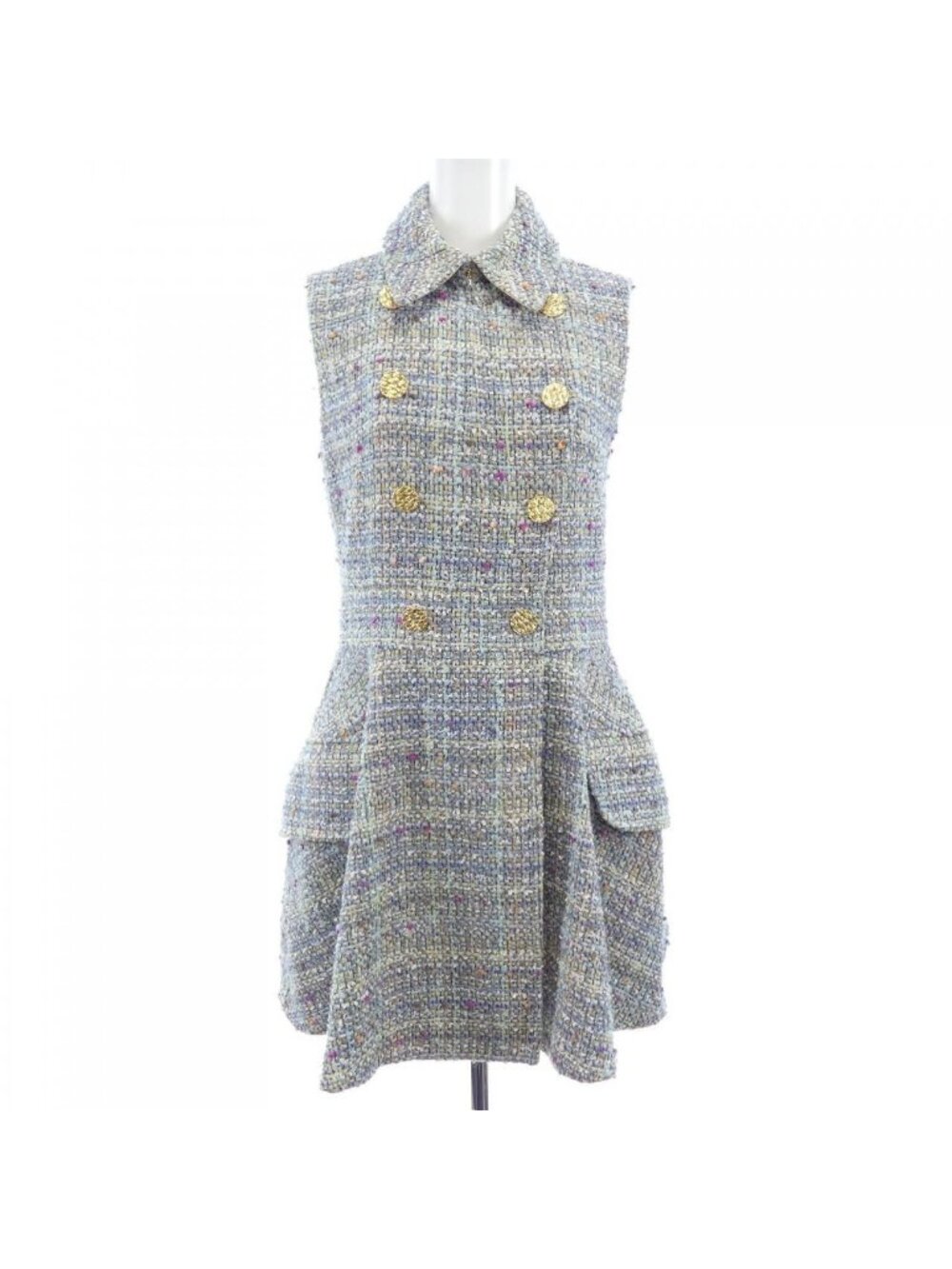 Louis Vuitton Dress Gray